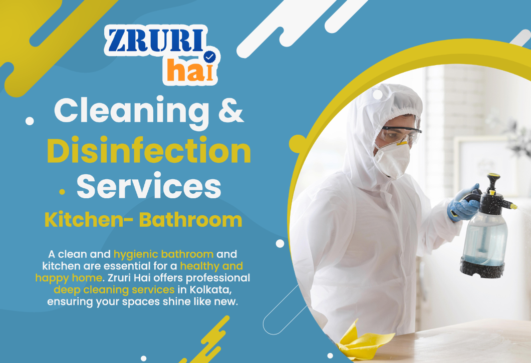 Bathroom and Kitchen Deep Cleaning